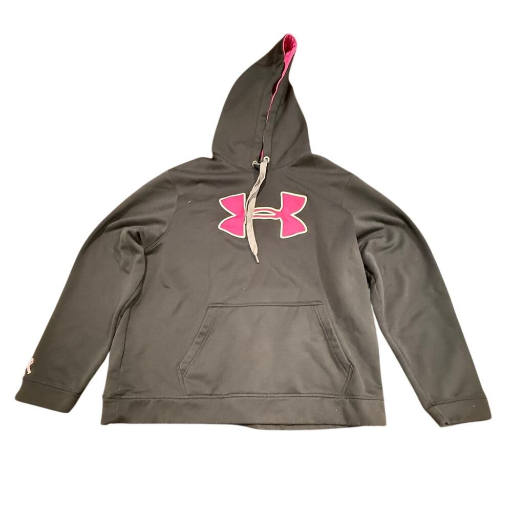 Under Armour Women's Power In Pink Breast Cancer Awareness Hoodie Size XL
